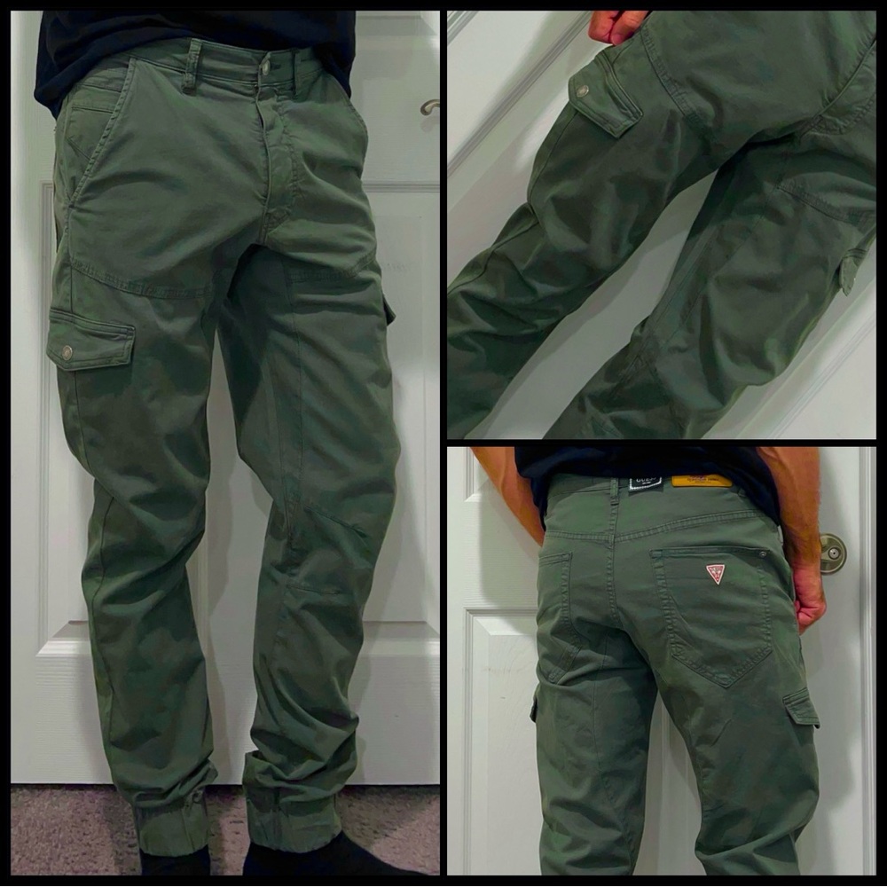 Guess New Kombat Cergo Pants Men’s Size 31x31 NEW